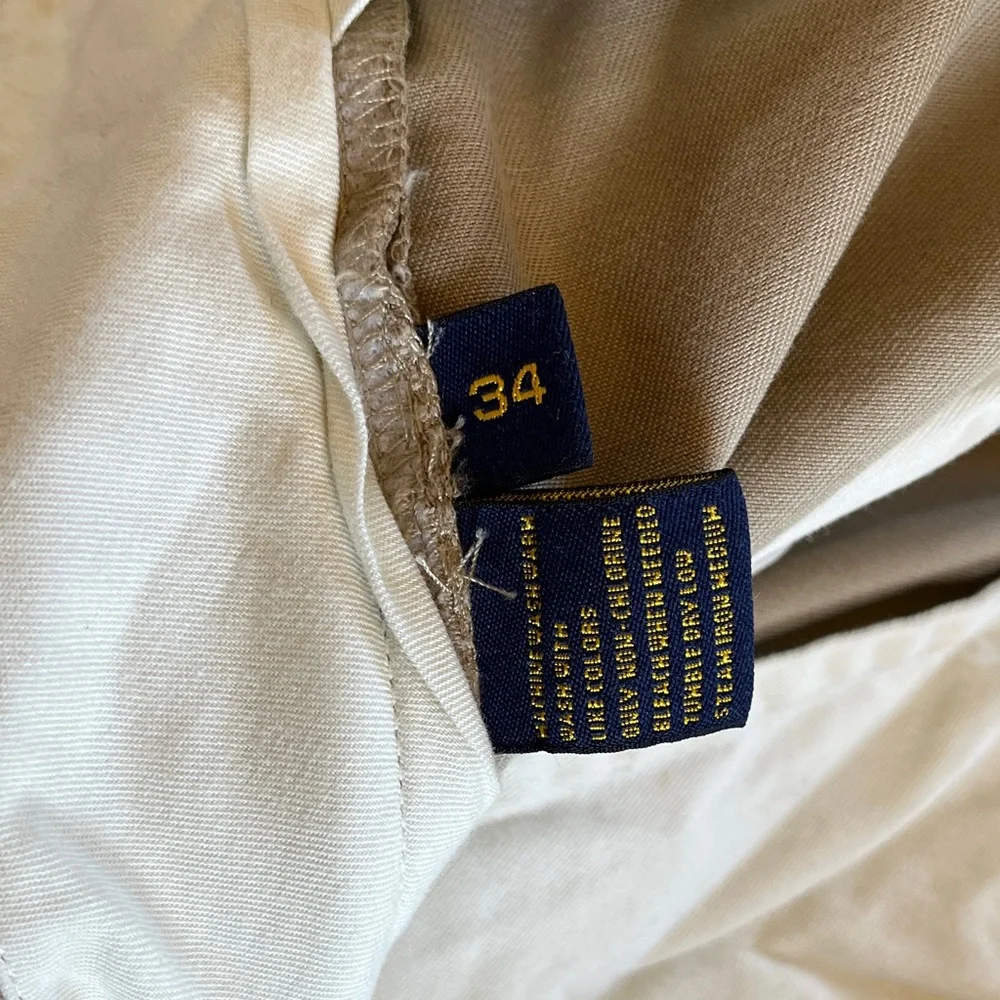 VTG Rugby Skull Print Chinos - Picture 5 of 7